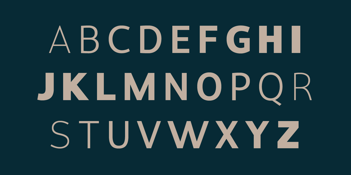 Przykład czcionki Proda Sans Extra Bold Italic